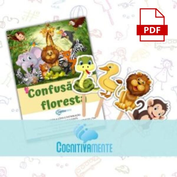 Poesia "Confusão na Floresta' + Fantoches"